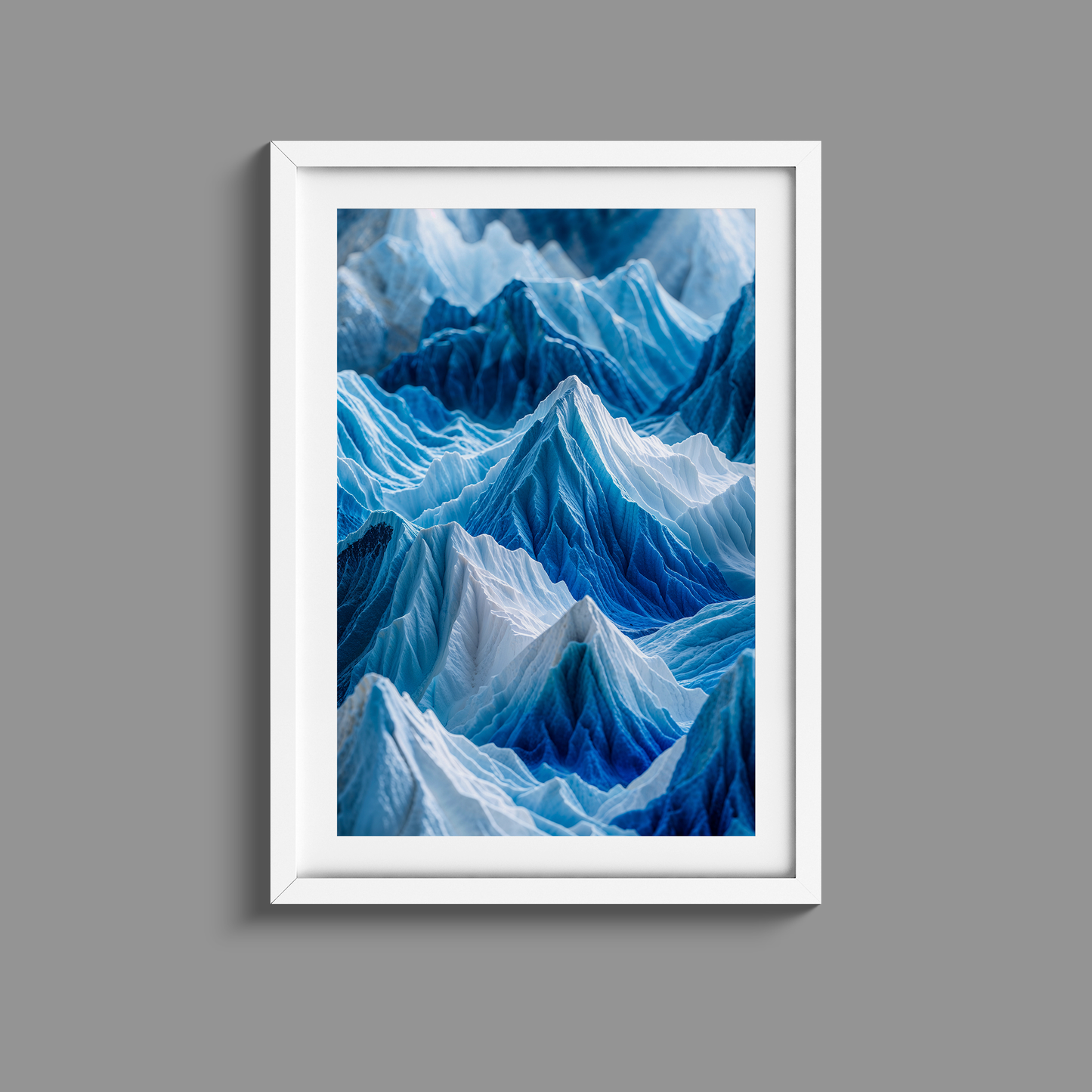 Gorgeous set of three abstract mountains