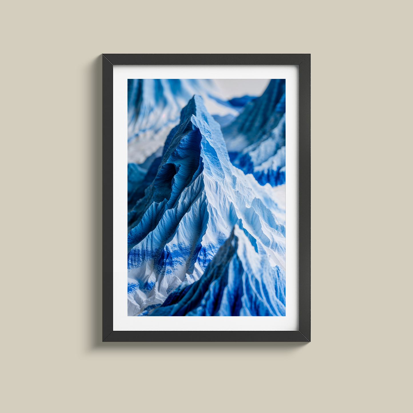 Gorgeous set of three abstract mountains