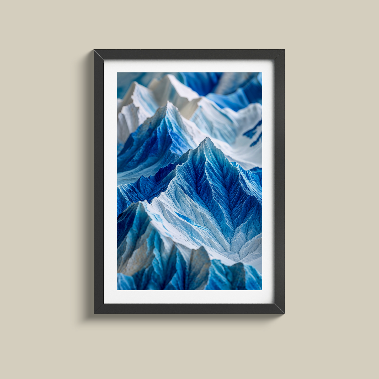 Gorgeous set of three abstract mountains