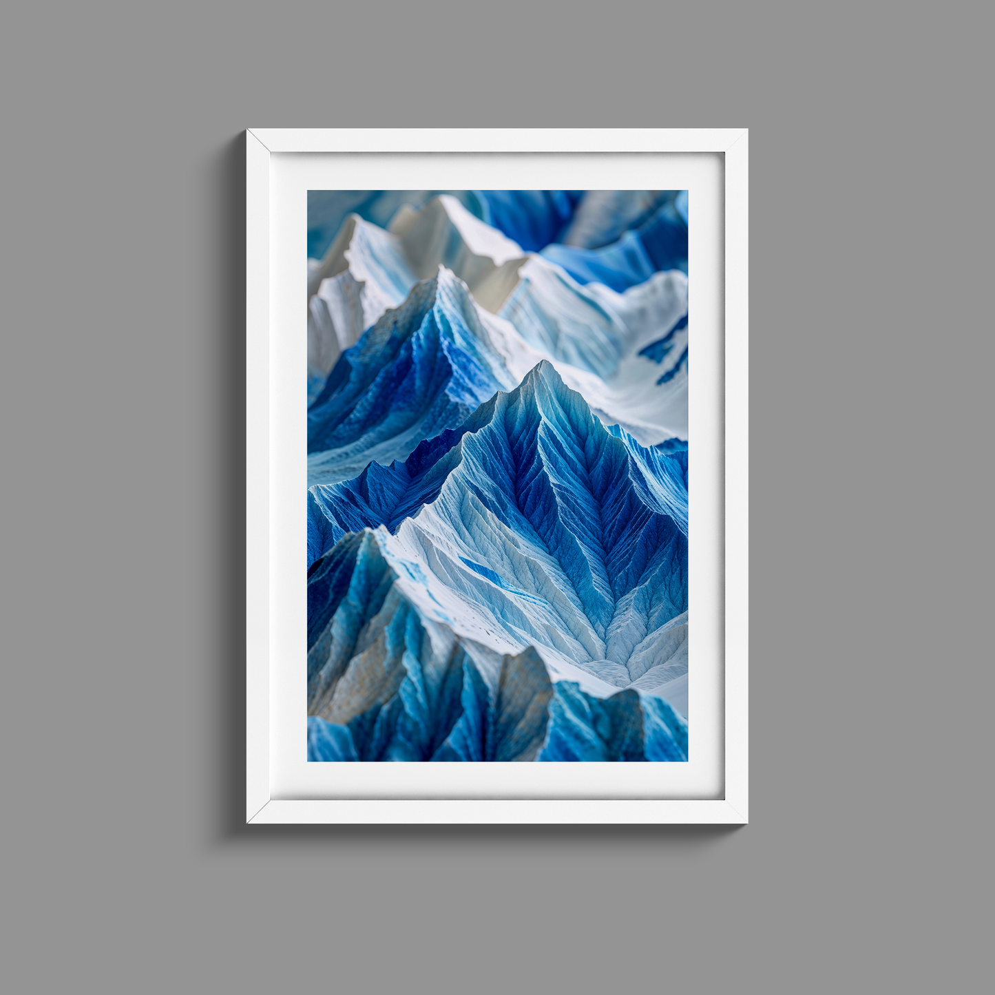Gorgeous set of three abstract mountains