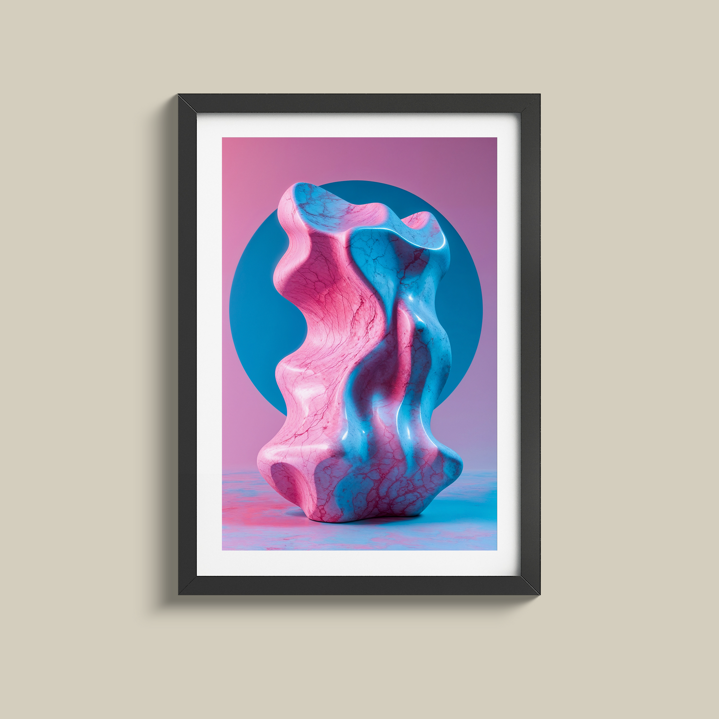 Stunning Pop art Marble sculpture