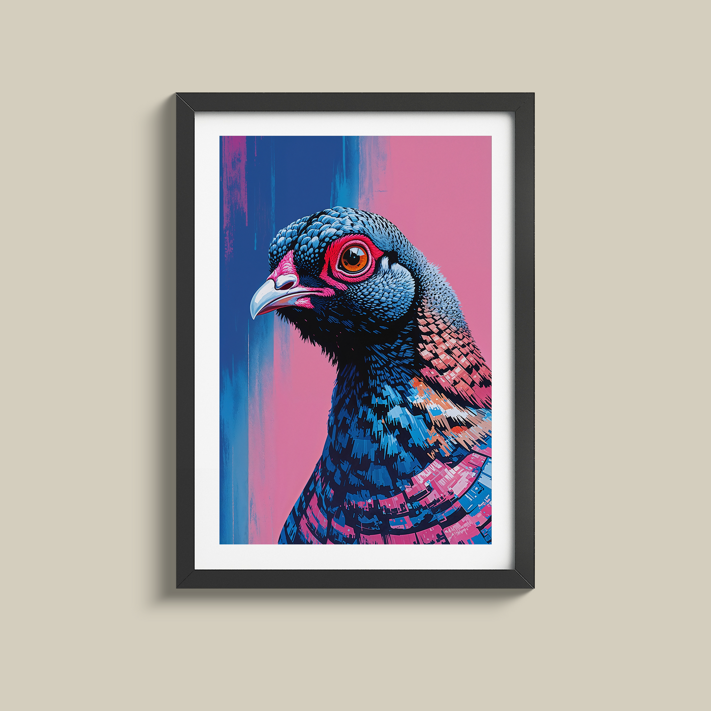 Stunning Pop art Poultry set of three prints