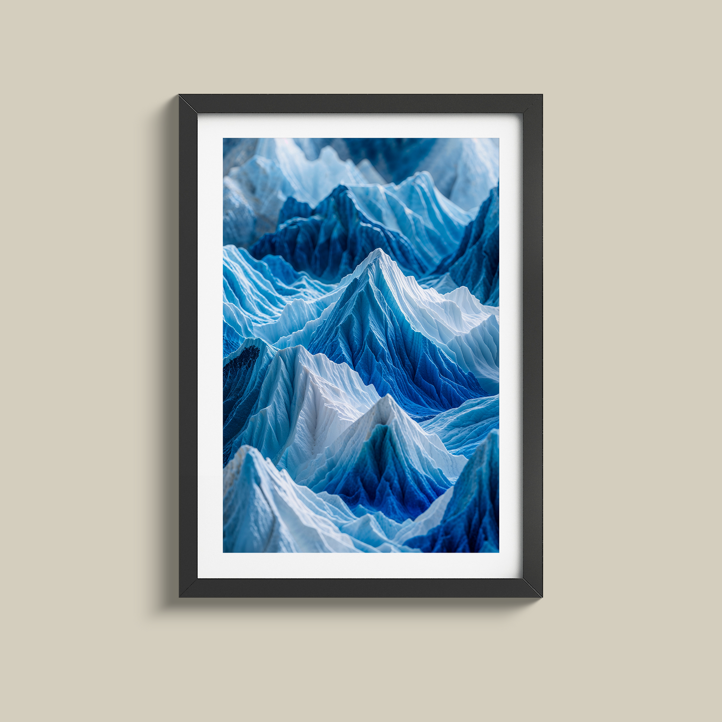 Gorgeous set of three abstract mountains