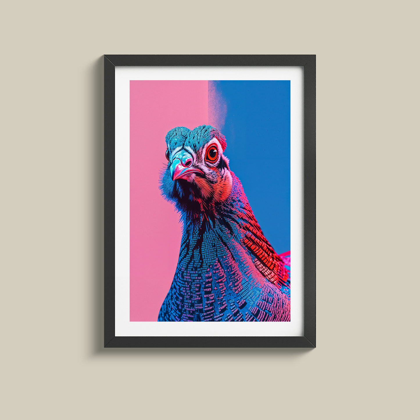 Stunning Pop art Grouse print
