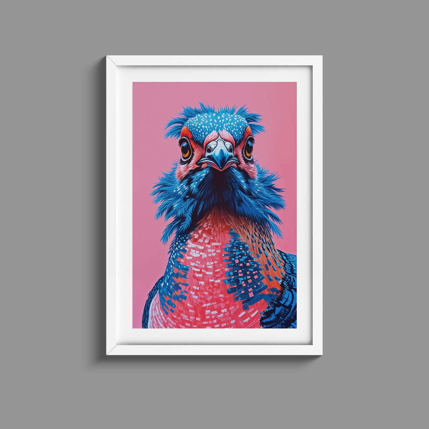 Stunning Pop art Poultry set of three prints