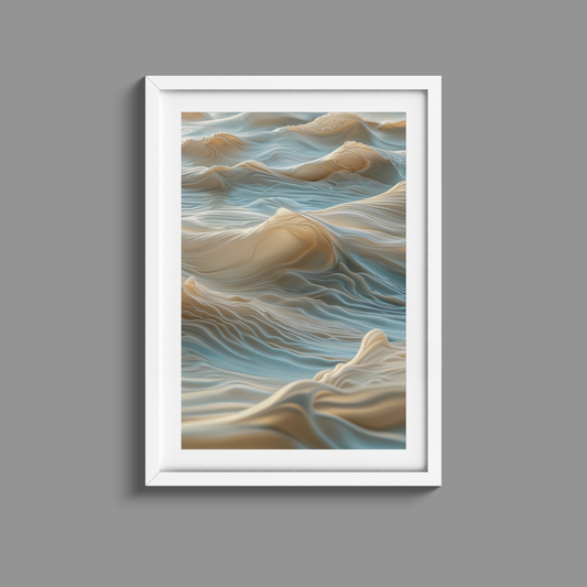 Beautiful abstract waves print 2