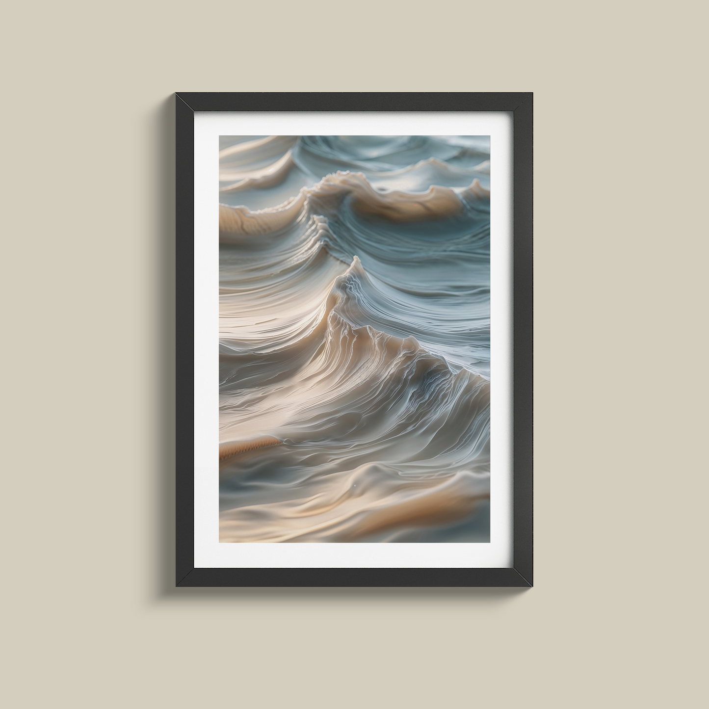 Beautiful abstract waves print 3